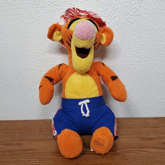Plush Disney Tigger Pool Party 14" Stuffed Animal - Picture 3 of 7